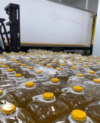 Refined sunflower oil export,