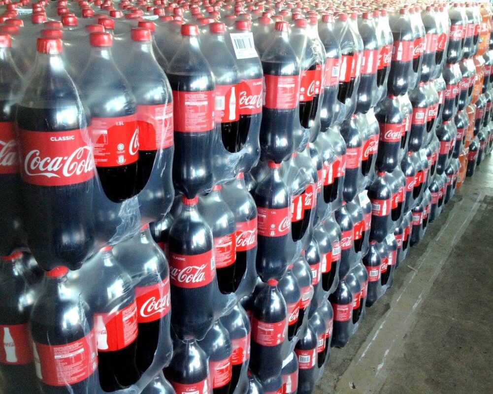 Wholesale Coca-Cola plastic bottles