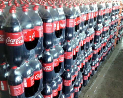 Wholesale Coca-Cola plastic bottles